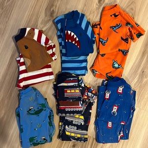 Hanna Andersson 3t pajama bundle